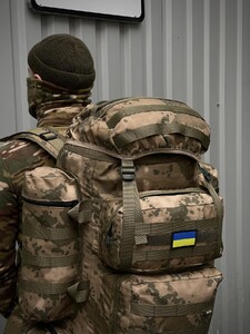 Фото - Тактический военный рюкзак FIELD. Цвет: бежевый камуфляж - Men box