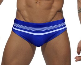 Фото - Плавальні бріфи для чоловіків від бренду UXH синього кольору - Men box
