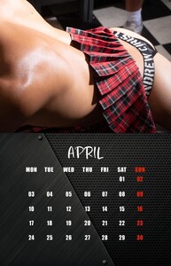 Фото - Календарь от Andrew Christian на 2023 год с УФ-покрытием - Men box