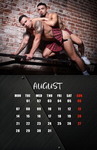 Фото - Календарь от Andrew Christian на 2023 год с УФ-покрытием - Men box