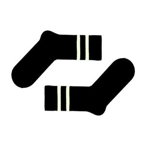 Фото - Чоловічі чорні шкарпетки з білими смужками. ТМ SOX - Men box