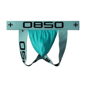 Фото - Джоки от бренда 0850 бирюзовые с брендированной резинкой - Men box