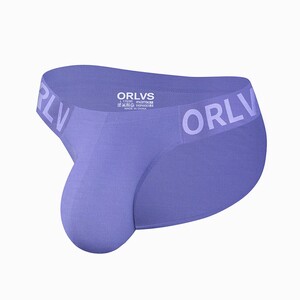 Фото - Мужские трусы танга от бренда ORLVS лавандового цвета - Men box